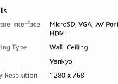 Monitors, Projectors & Accs